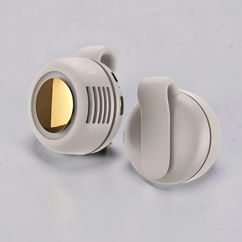 Portable Fan Handheld Mini Rechargeable Desktop Foldable - Image 2